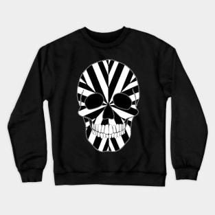 Two Tone Skull Crewneck Sweatshirt